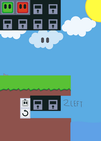 blocked Character fınding Game