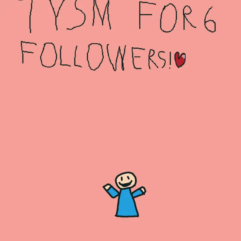 Thanks for 6 followers! by @frostieice