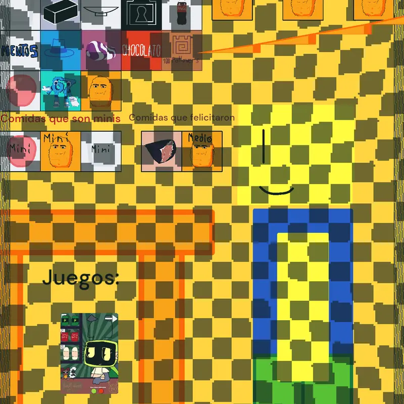 Dale comer a Noob (NEWS BUTTON, MUSIC) by @AndrewGaelBarretoCampos