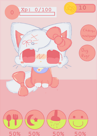 Take care of hello kitty