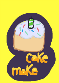 Making cake