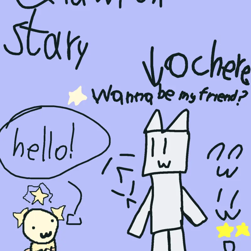Stary✨ The star cat 😺⭐ by @WhiteyIsBack