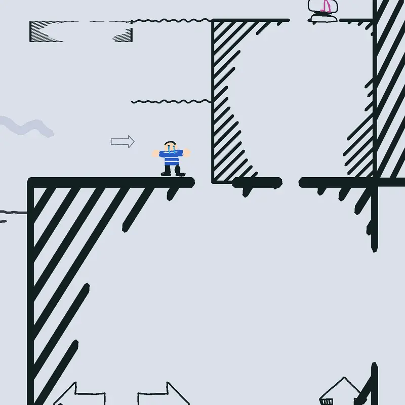 Fnaf platformer by @lordfluffybuns