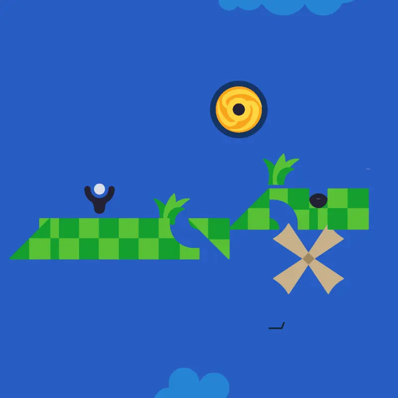 One level golf by @VernonMcDaniel