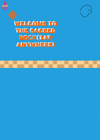 Welcome to the sacred rock.
