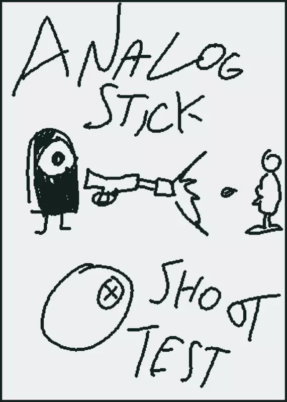 Analog stick from shoot test by @Looper-Brazil