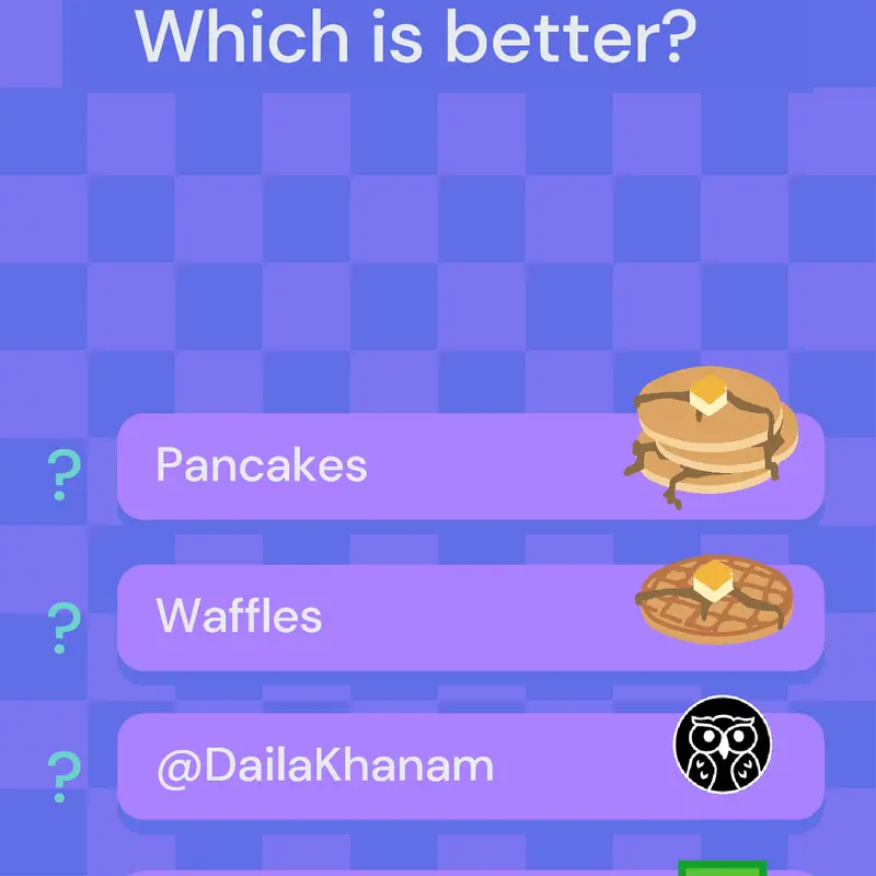 Which one is better? #pollkit by @DaliaKhanam