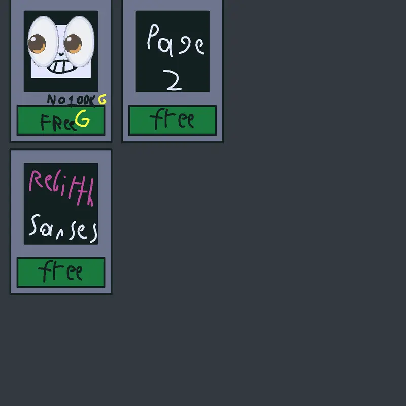 Eye emoji sans by @error_sans23