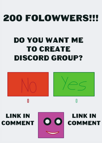 200 FOLLOWERS DO YOU WANT ME TO CREATE...