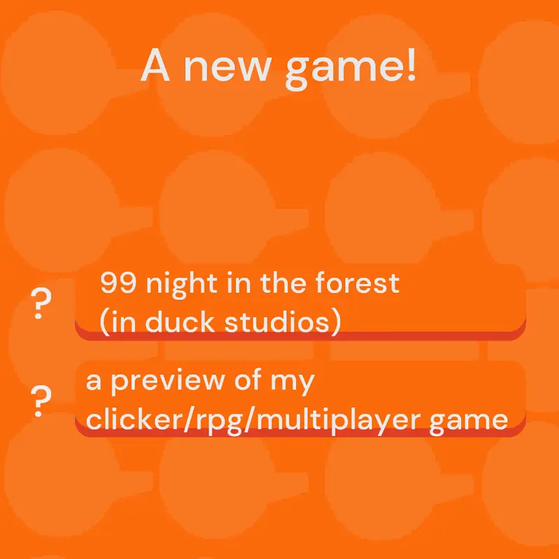 Game by @LovelyDuck