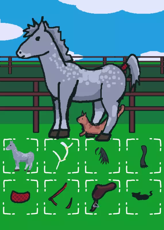 Horse dress up game by @nantgamedev
