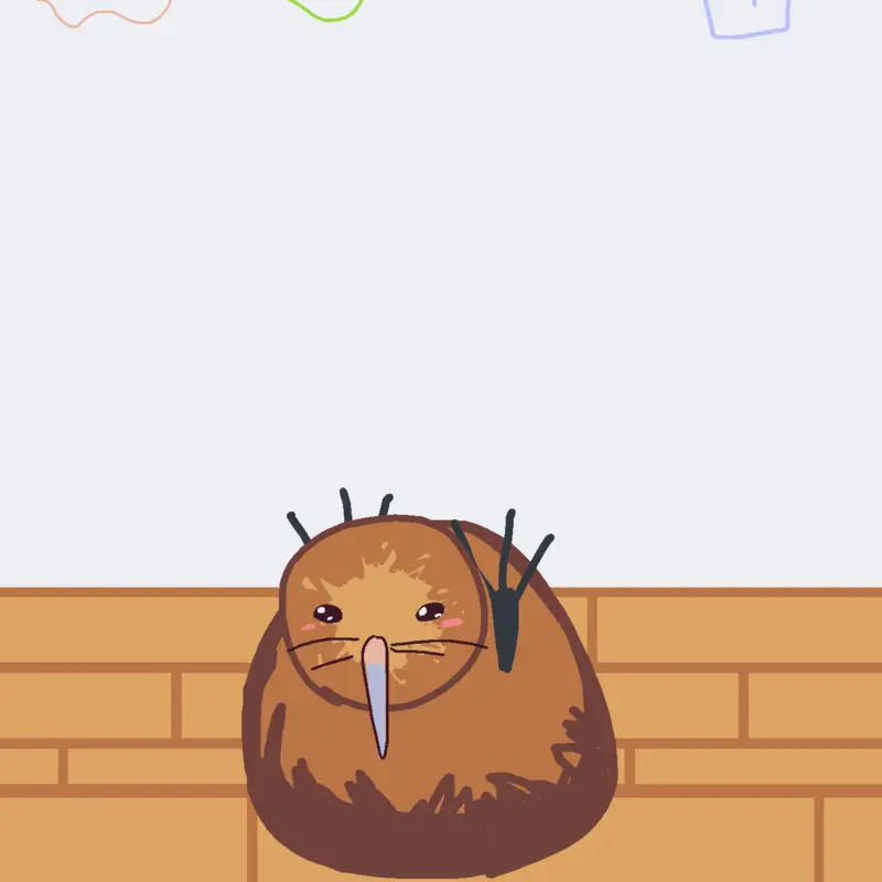 Kiwi game! by @Iloafmycat