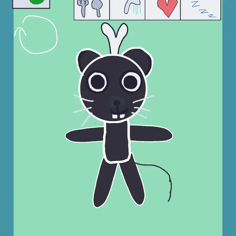 Take care of Ratty the creature 🐀 by @itstalitha