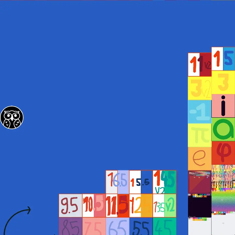 Numberblocks sandbox by @numberblocksfanargam