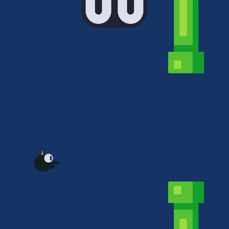 Flappy cat by @whatsupmycats