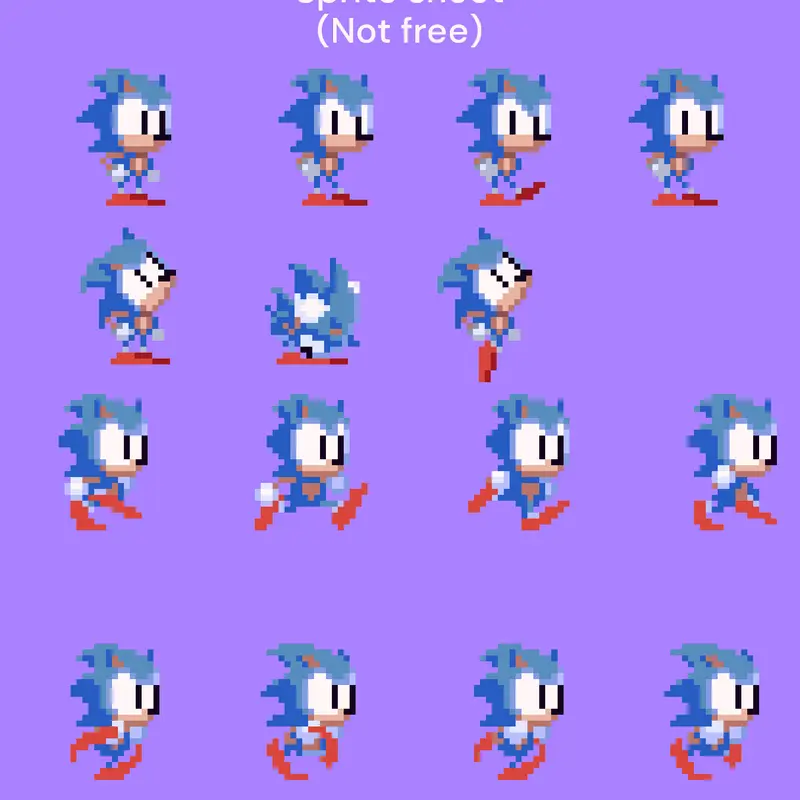 🔵 Chibi Sonic 🔵 by @blue_fox1993