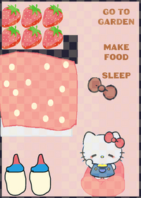 Take care of hello kitty