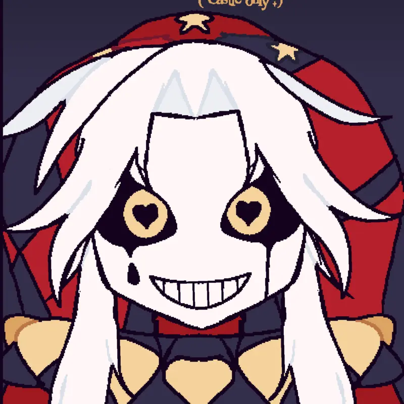 Interactive pierrot game by @Cakepop_sprinklez