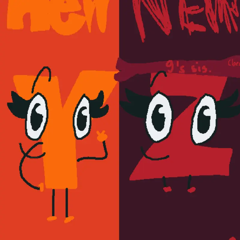 Nt25 letters y and z by @Zavierbankman