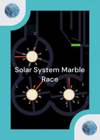 Solar System Marble Race