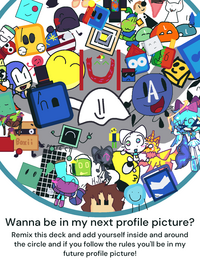 Wanna be in my next profile picture?