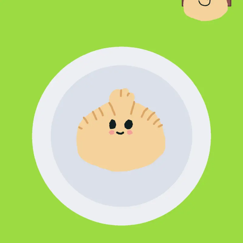 Dumpling squash simulation by @chickyeyeball