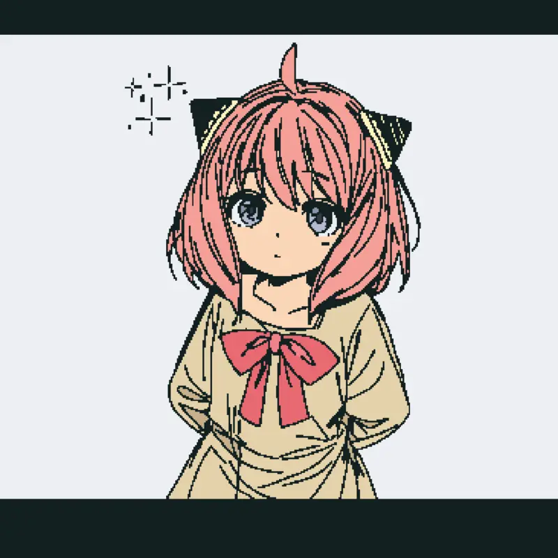 Anya-chan!!!! by @mr-Villain
