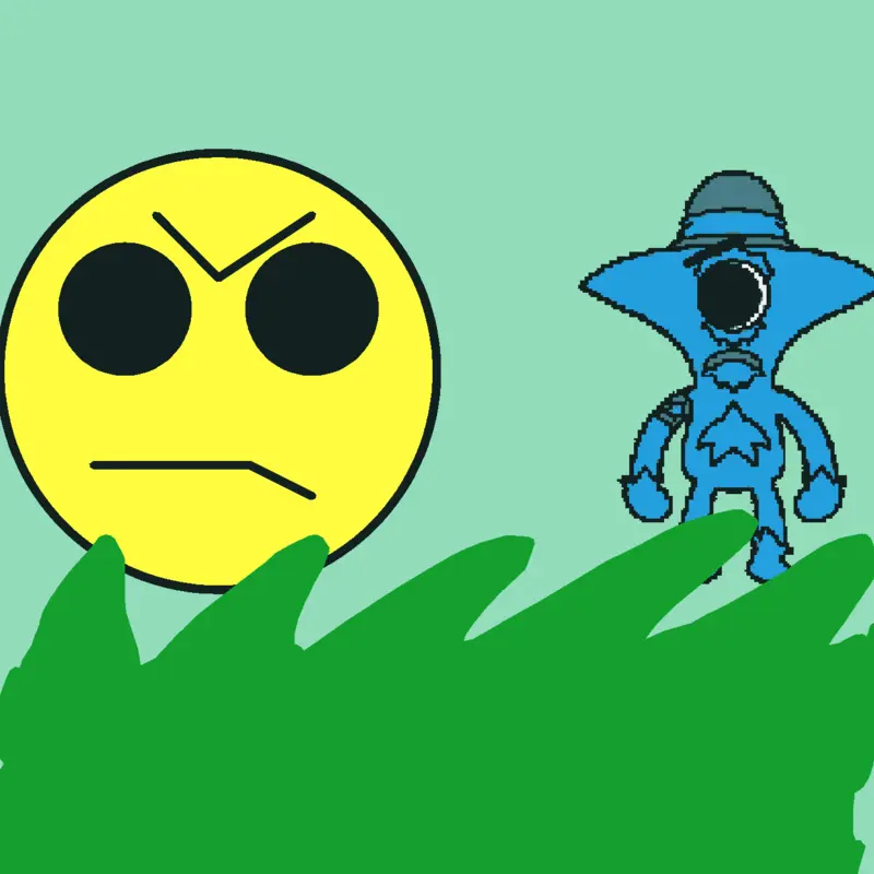 Bye bye blue tick by @Bunnymaster