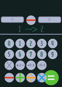 Mini calculator.