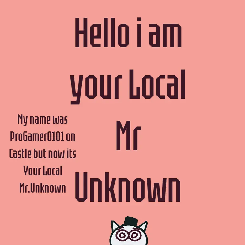 Game by @YourLocalMrUnknown