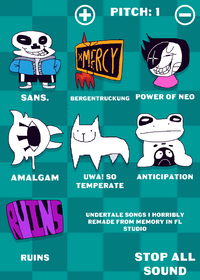 undertale songs i poorly remade from memory...