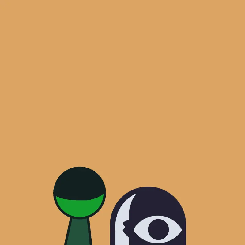 Character broke his cool glasses by @CORRUPTED_DUMMY