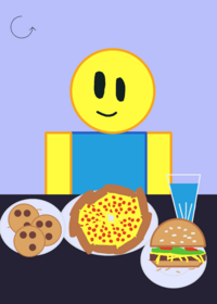 Classic eating simulator