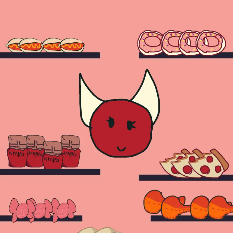 Mukbang eater! by @Frankiee