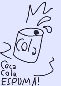 Coca cola espuma!!