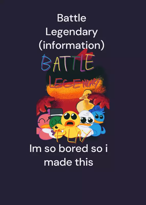 The battle Legendary by @kid_duck