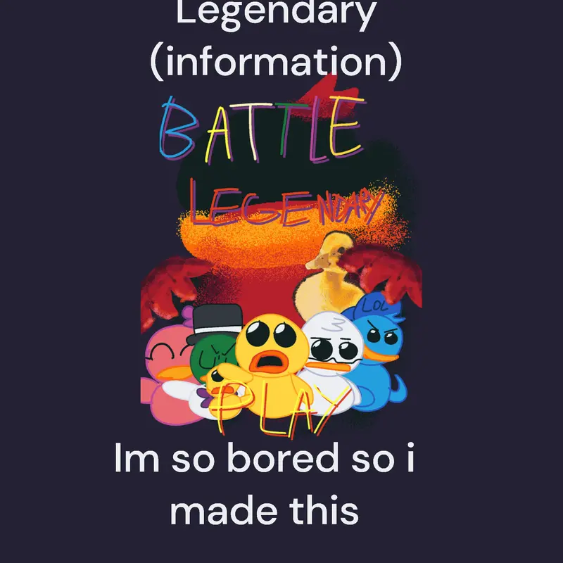 The battle Legendary by @kid_duck
