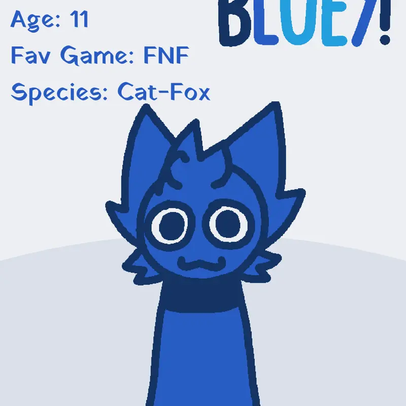 Info of BLUEY! by @BlueySprunki