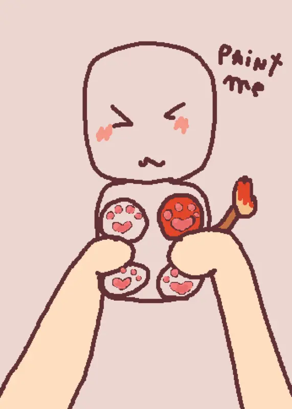 Paint a chud >,< by @pastel_51