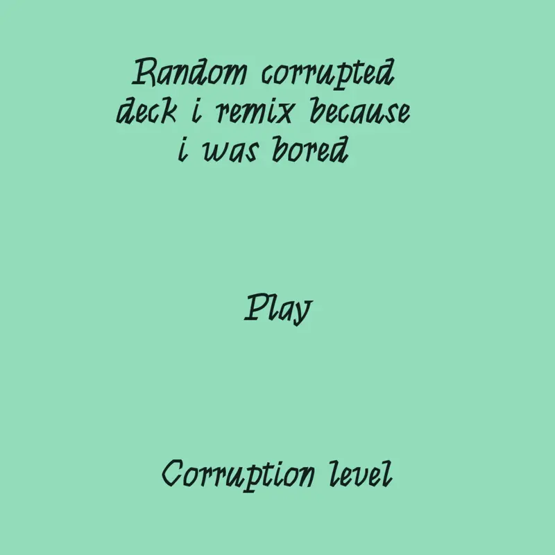 Corruptions by @cuenta_sin_sentidoXD