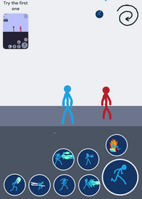 Stickman fight game(remixed animations.)