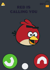 Red is calling