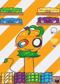 Hello, let's feed Gourdy!