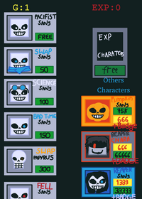 undertale: judgement day sans Multiverse
