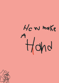 How to make a hand !!