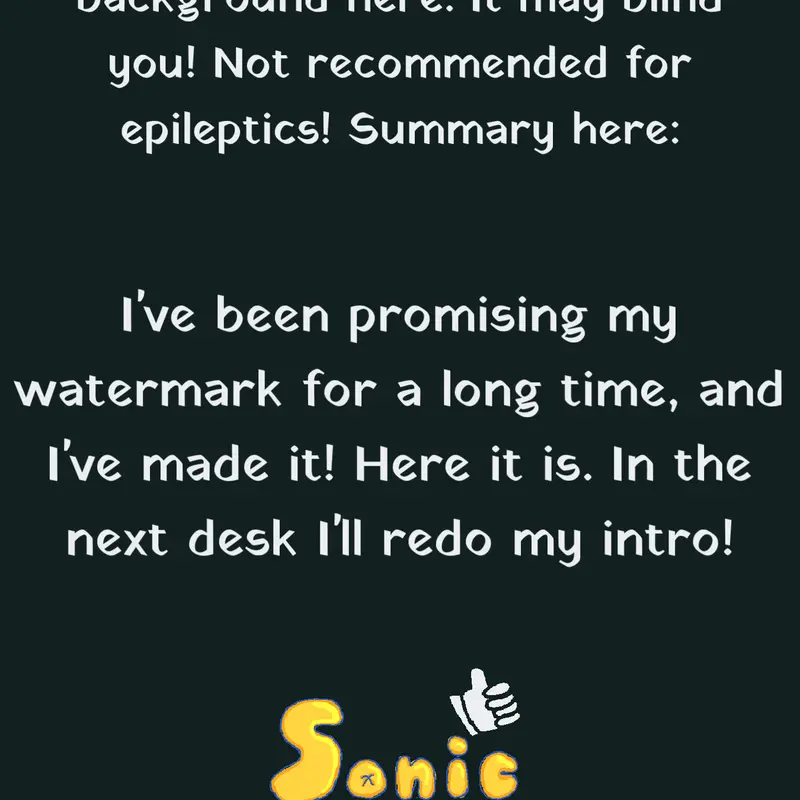 Watermark:) by @Sonic_and_games