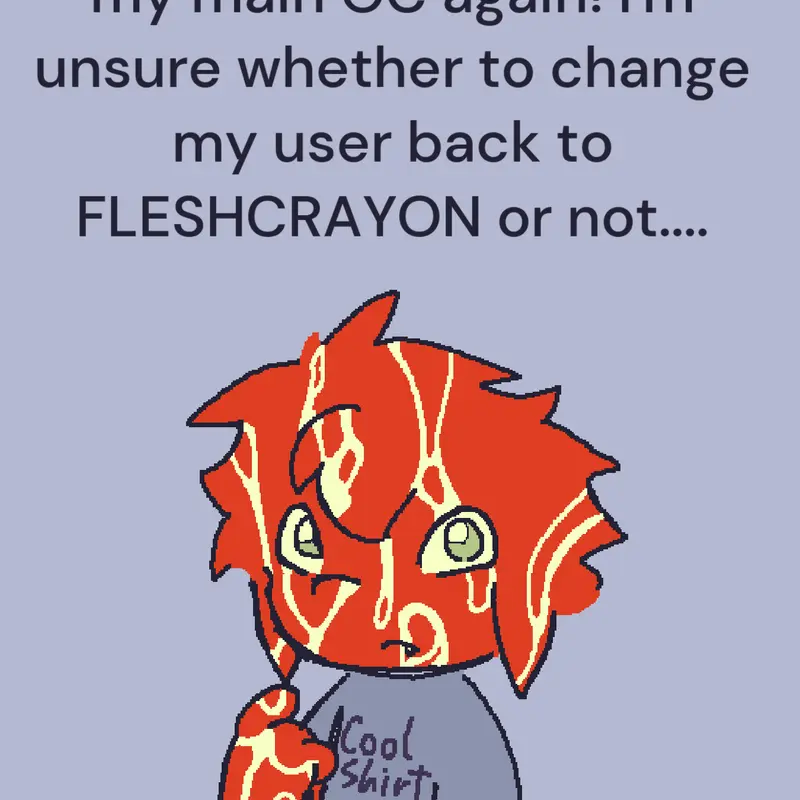 FLESHY IS BACK by @fleshcrayon
