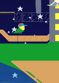 Sail a boat from PARROTWORLD to PARROT