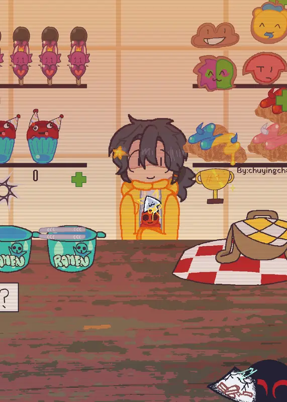 Myself oc mukbang. by @Chu_yingchan