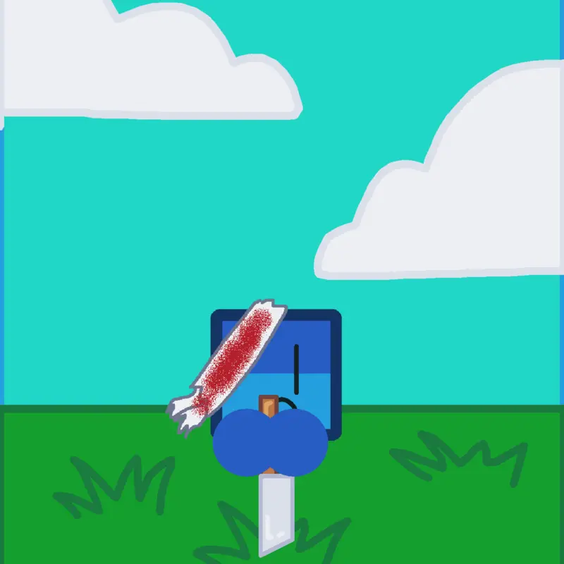 Blue Cube Gets Revenge For Green Cube by @Alexhowie14